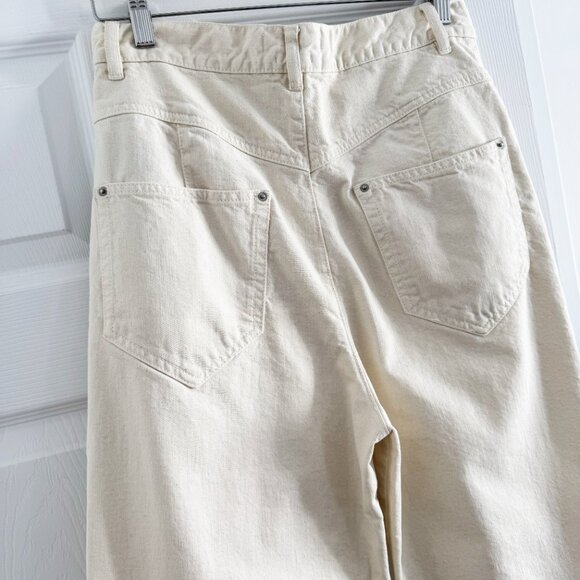 Isabel Marant Etoile "Naliska" Pant in Ecru, size 38 - Picture 10 of 11